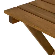 MESA PARA ÁREA EXTERNA DOBRÁVEL 60 CM X 60 CM NAIPE - TAMARINDO - Foto 6