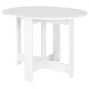 MESA DE COZINHA DOBRÁVEL OVAL 1 M X 80 CM TINA