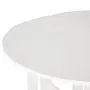 MESA DE COZINHA DOBRÁVEL OVAL 1 M X 80 CM TINA - BRANCO LAVADO - Foto 6
