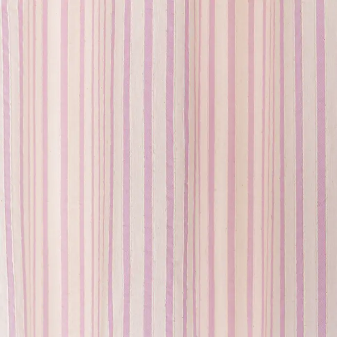 CORTINA 2 PEÇAS 1,50 M X 2,20 M TIE - NATURAL/ROSA - Foto 3