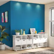 ESTANTE 1,08 M X 75 CM BOOKLAND - BRANCO - Foto 3