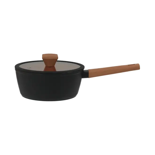 PANELA INDUÇÃO 19 CM NORMA - TERRACOTA/PRETO - Foto 1