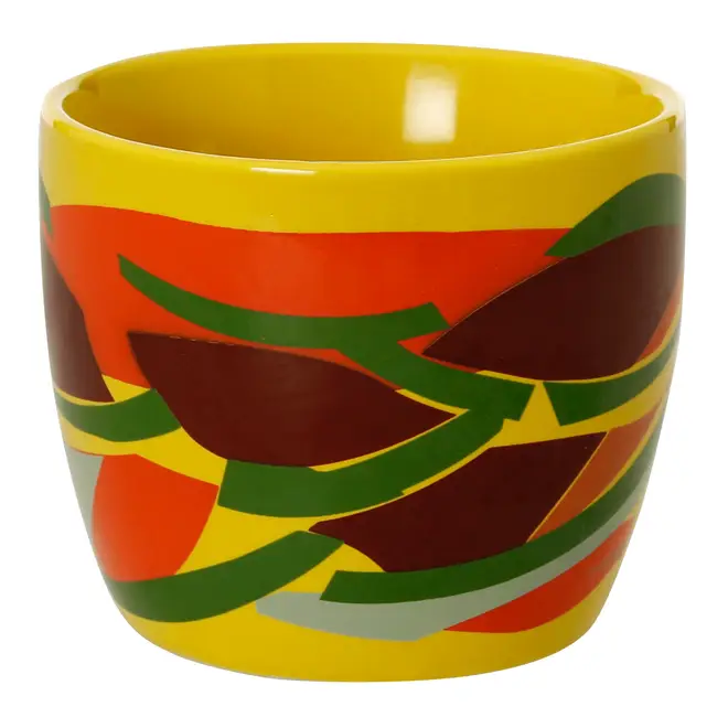 CANECA 400 ML VIBRA VERÃO - AMARELO/AÇAY - Foto 6
