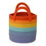 CESTO PARA BRINQUEDOS JOYFUL 20 CM - CORES CALEIDOCOLOR - Foto 2