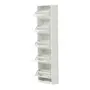 SAPATEIRA PAREDE 5 PORTAS BASCULANTES FAMILY THIN - BRANCO/BRANCO - Foto 3