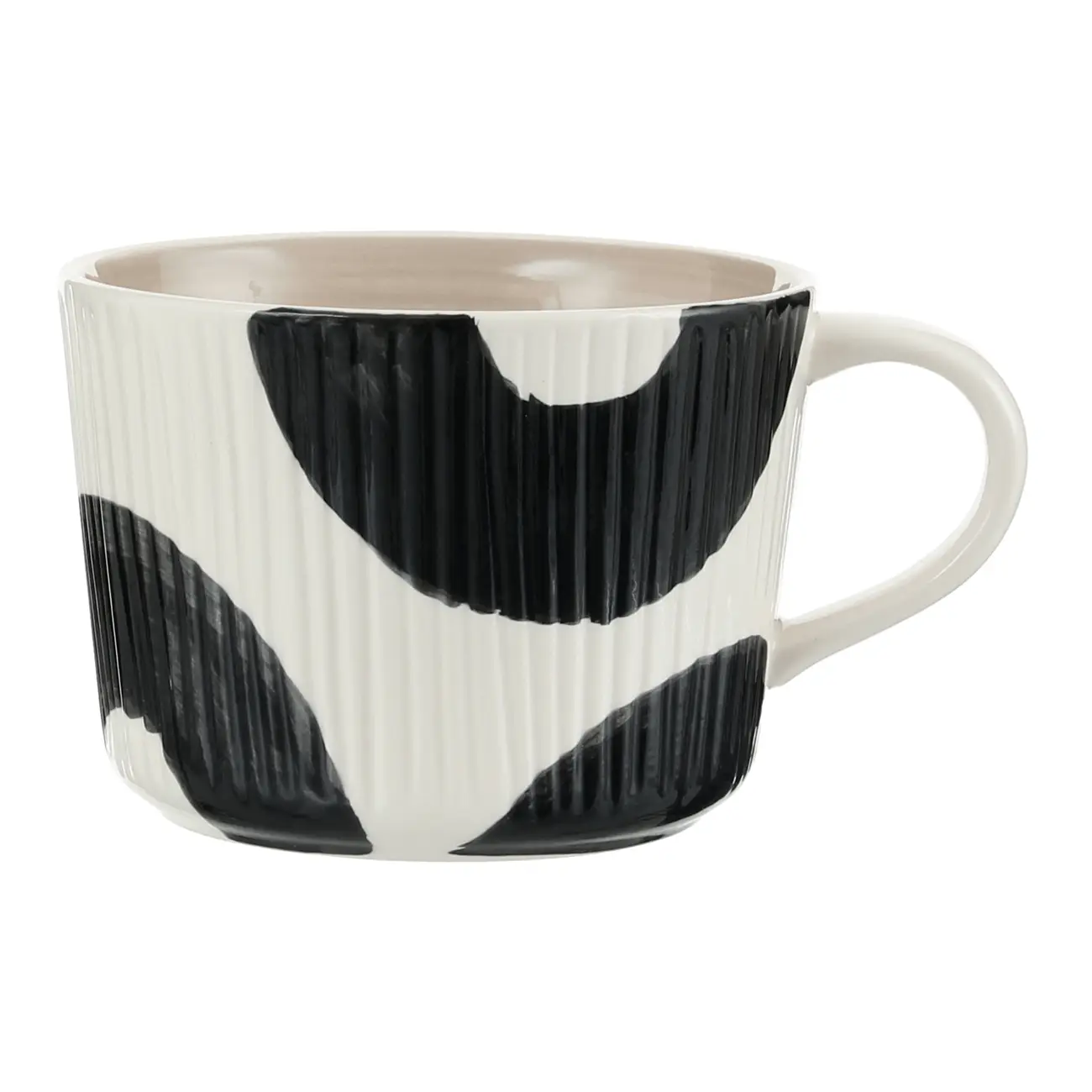 CANECA 325 ML YIBO - NATURAL/PRETO - Foto 1