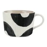 CANECA 325 ML YIBO - NATURAL/PRETO - Foto 1