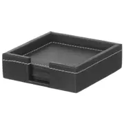 PORTA-COPOS CONJUNTO COM 6 PEÇAS CHAT - PRETO - Foto 2