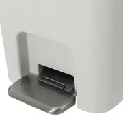 LIXEIRA COM PEDAL 15 L DAY USE - BRANCO/INOX - Foto 12