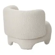 POLTRONA GUINEA - BOUCLÉ NATURAL - Foto 4