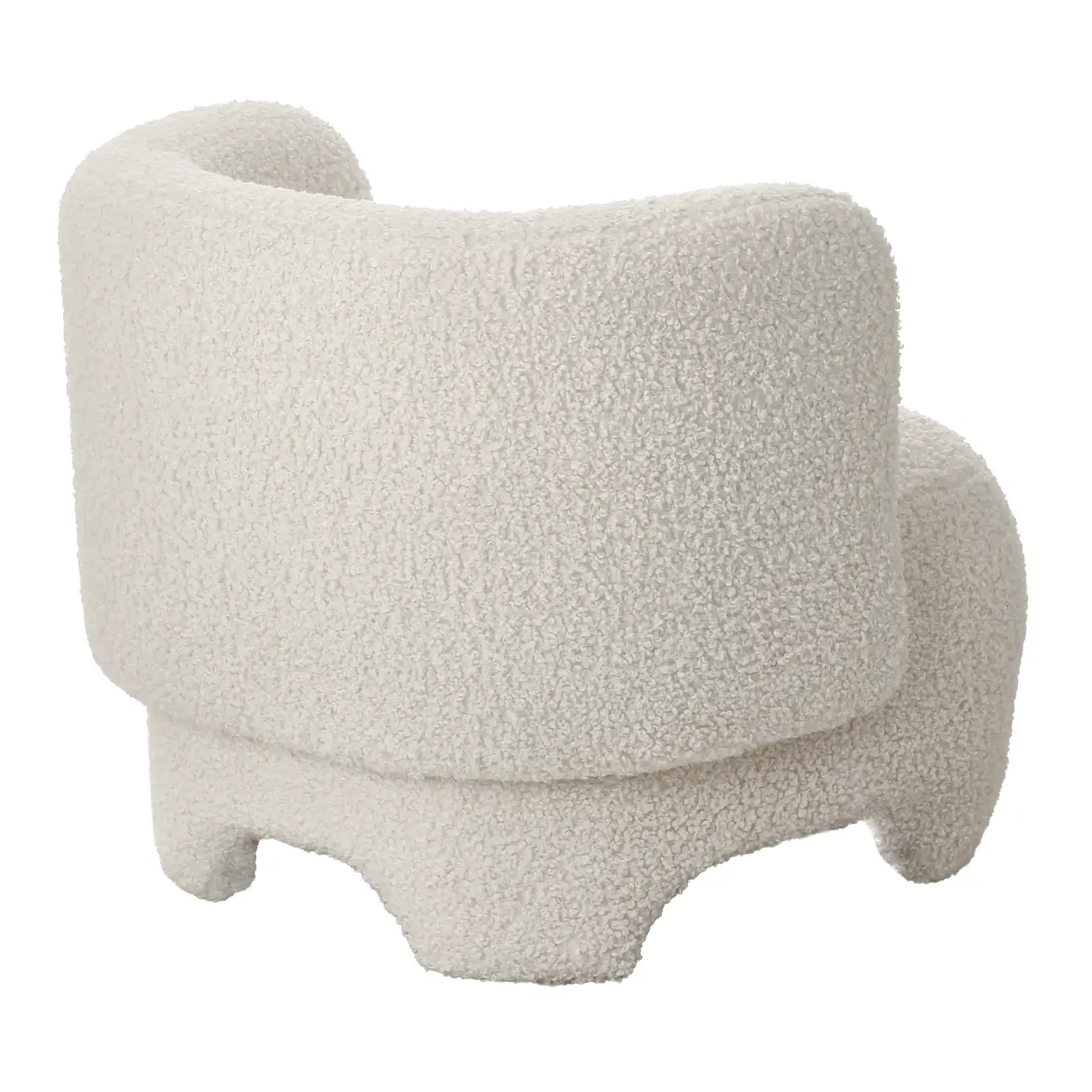 POLTRONA GUINEA - BOUCLÉ NATURAL - Foto 4