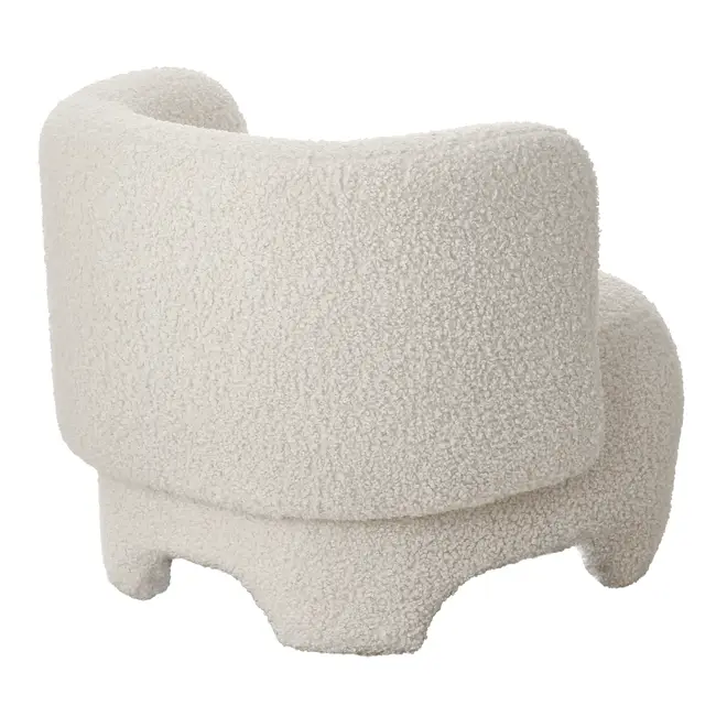POLTRONA GUINEA - BOUCLÉ NATURAL - Foto 4