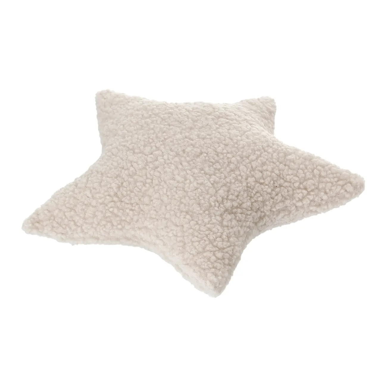 ALMOFADA ESTRELA 45 CM FINE FESTIVITY - AREIA - Foto 3