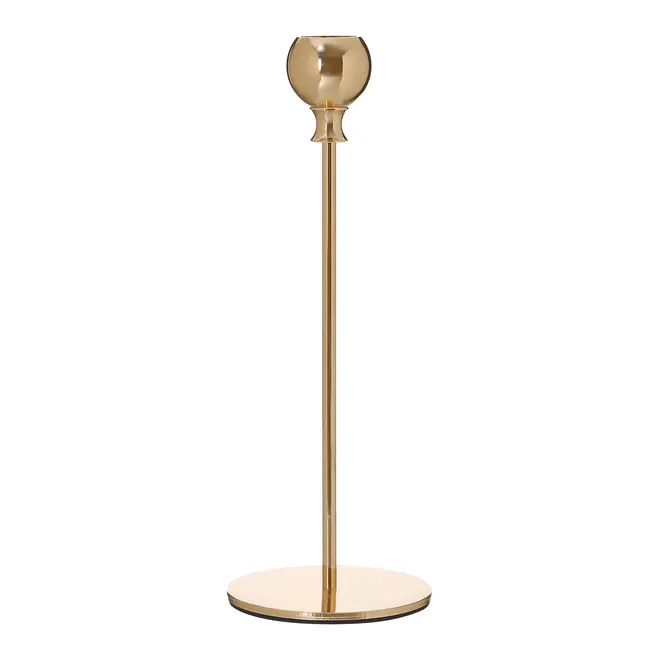 CASTIÇAL 21 CM HONOR - OURO - Foto 1