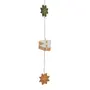 CORDÃO DECORATIVO 1,18 M VILAREJO NOEL - CASCA DE URUCUM/CIPESTRE - Foto 4