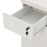 GAVETEIRO PARA ESCRITÓRIO 1 GAVETA/1 PORTA FIND - BRANCO - Foto 10