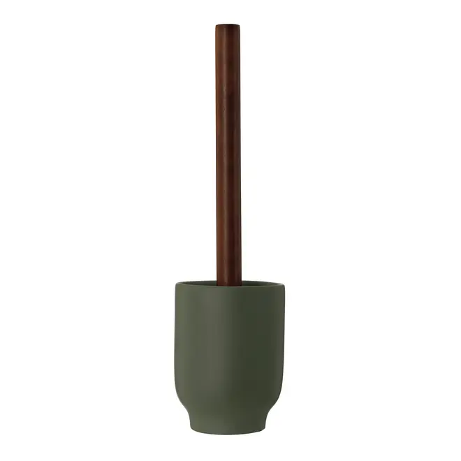 ESCOVA PARA BANHEIRO FORGE - LODEN GREEN/NATURAL - Foto 4