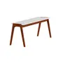 BANCO 2 LUGARES HANNA - NOZES/BRANCO - Foto 6