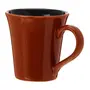 CANECA 330 ML DEGUSTO - TERRACOTA/PRETO - Foto 3