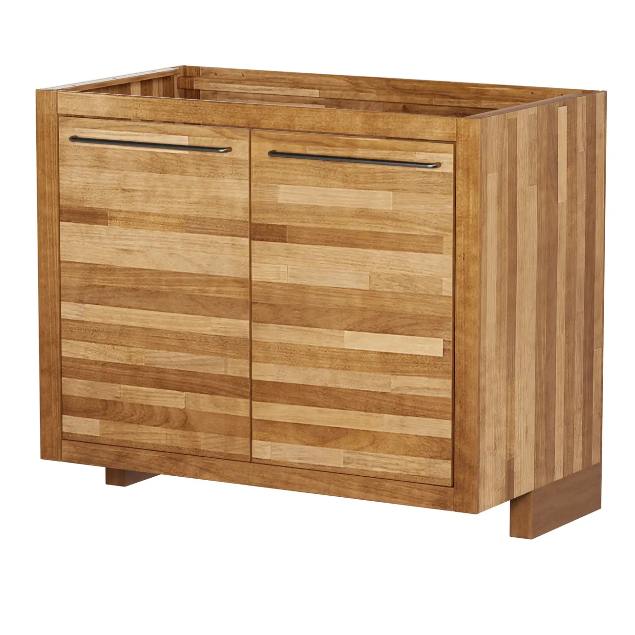 ARMÁRIO DE COZINHA INFERIOR 2 PORTAS 1 M GOURMET - NOZES/ZINCO - Foto 2