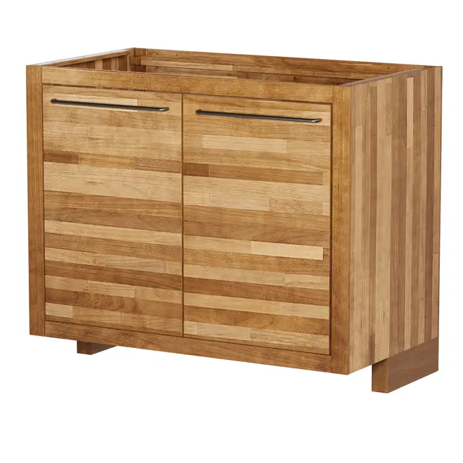 ARMÁRIO DE COZINHA INFERIOR 2 PORTAS 1 M GOURMET - NOZES/ZINCO - Foto 2