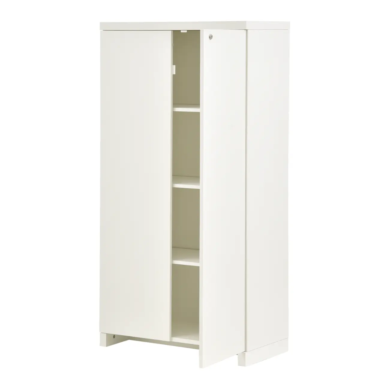 ARMÁRIO PARA ESCRITÓRIO ALTO 2 PORTAS FIND - BRANCO - Foto 5