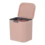 LIXEIRA PIA/PAREDE 5 L UTILE - QUARTZO ROSA/KONKRET - Foto 4