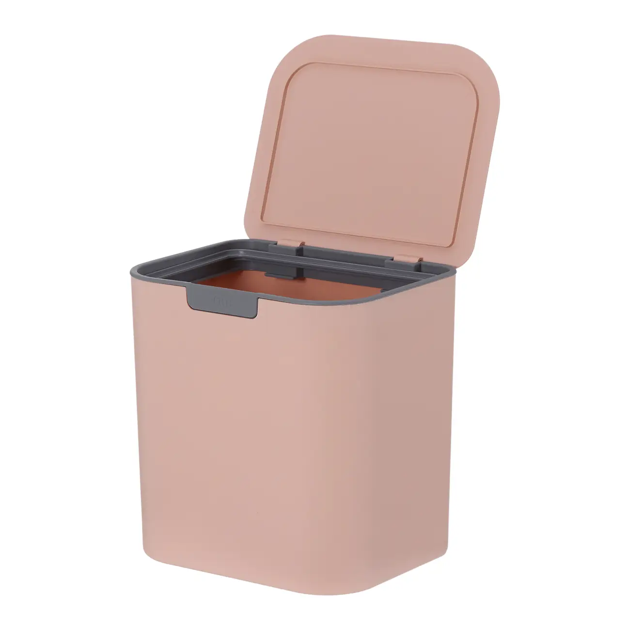 LIXEIRA PIA/PAREDE 5 L UTILE - QUARTZO ROSA/KONKRET - Foto 4