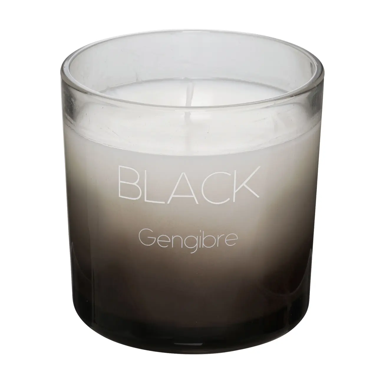 VELA PERFUMADA POTE GENGIBRE BLACK - PRETO/PRATA - Foto 1