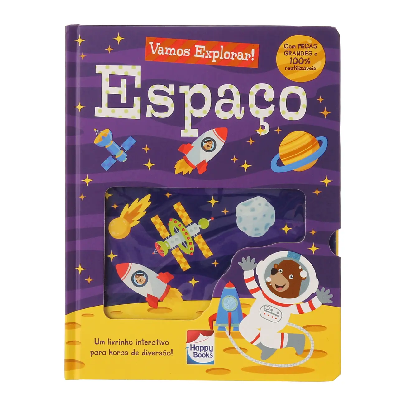 VAMOS EXPLORAR! ESPAÇO LIVRO INFANTIL - MULTICOR - Foto 1