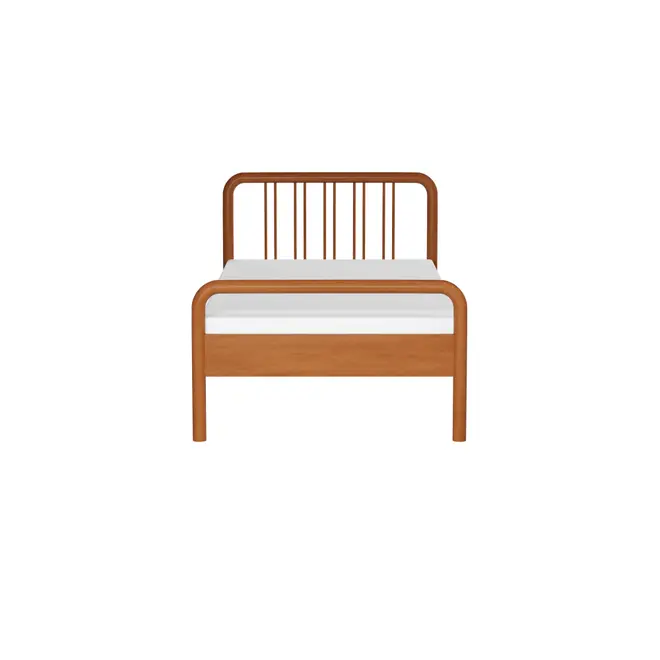 CAMA DE SOLTEIRO 88 CM PATENTE - NOZES - Foto 2