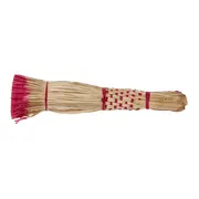 VASSOURA DECORATIVA ACARI - FIBRA CLARA/ROSA - Foto 3