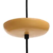 LUMINÁRIA DE TETO KERAMIK - AMARELO HANBAR - Foto 4