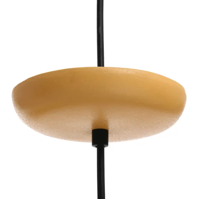LUMINÁRIA DE TETO KERAMIK - AMARELO HANBAR - Foto 4