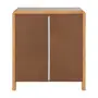 CÔMODA 4 GAVETAS 90 CM X 45 CM KANT - CAMELO/AMÊNDOA - Foto 12