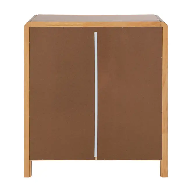 CÔMODA 4 GAVETAS 90 CM X 45 CM KANT - CAMELO/AMÊNDOA - Foto 12