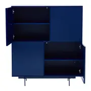 BUFFET 4 PORTAS 1,10 M X 45 CM MONOLITH - LAZULITE - Foto 3