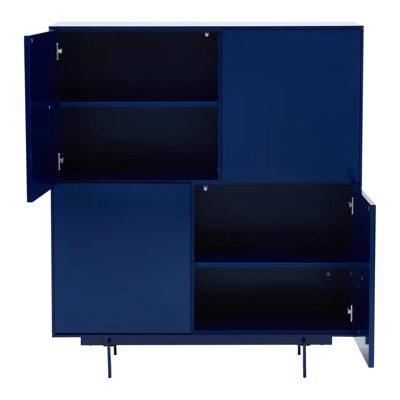 BUFFET 4 PORTAS 1,10 M X 45 CM MONOLITH - LAZULITE - Foto 3