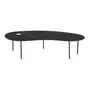 MESA DE CENTRO 1,30 M X 69 CM PINGO - PRETO - Foto 3
