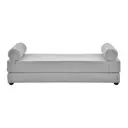 CINZA CLARO MESCLA - SOFÁ-CAMA 2 LUGARES STACK