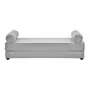 CINZA CLARO MESCLA - SOFÁ-CAMA 2 LUGARES STACK
