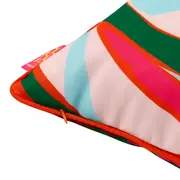 ALMOFADA 50 CM X 32 CM VIBRA VERÃO CACAU - LARANJA/AÇAY - Foto 4