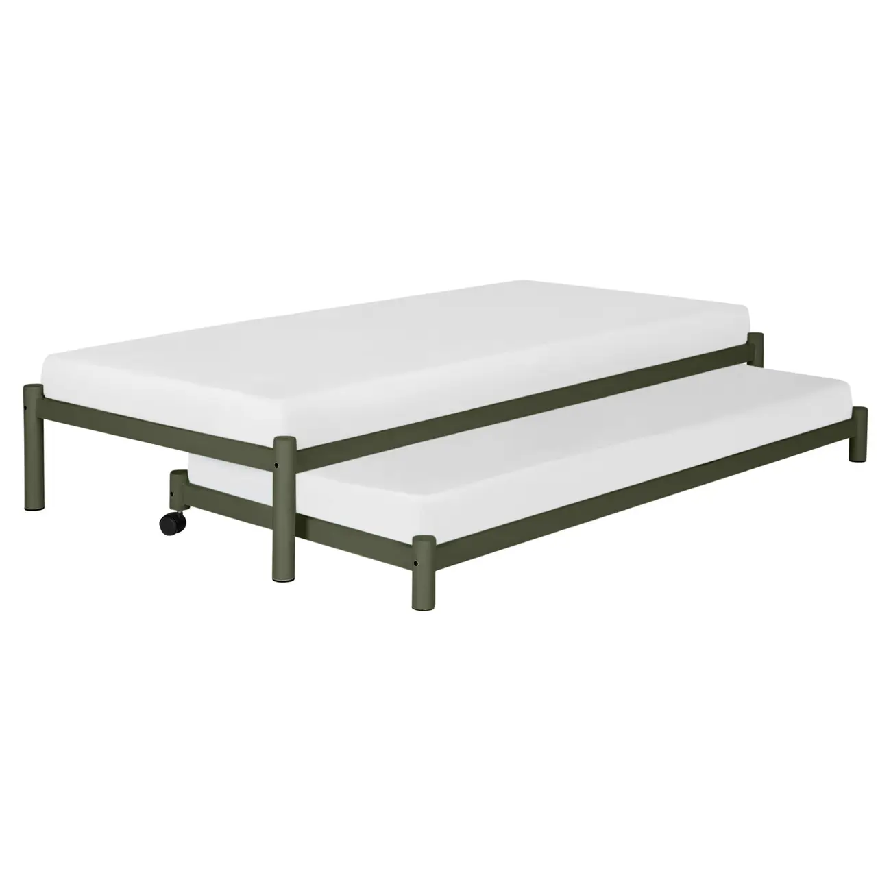 CAMA DE SOLTEIRO 88 C/CAMA INF 78 FLAT - MUSGO/MUSGO - Foto 27