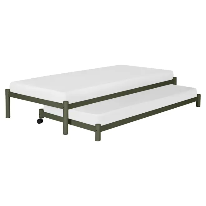 CAMA DE SOLTEIRO 88 C/CAMA INF 78 FLAT - MUSGO/MUSGO - Foto 27