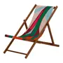 ESPREGUIÇADEIRA 3 POSIÇÕES VIBRA VERÃO - AÇAY/VERDE ÁGUA - Foto 1