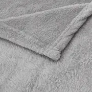 MANTA BEBÊ 90 CM X 1,10 M SNUG - CINZA CLARO - Foto 2