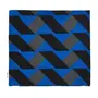CAPA PARA ALMOFADA 45 CM X 45 CM GEO FORMS - AZUL COBALTO/KONKRET - Foto 4