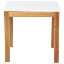 AMÊNDOA/BRANCO - MESA 80 CM X 80 CM BELÉM
