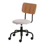 CADEIRA HOME OFFICE CARTE - NATURAL/FREIJÓ - Foto 1