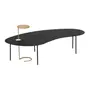 CONJUNTO MESA DE CENTRO PINGO I - PRETO/DOURO - Foto 2